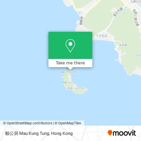 貓公洞 Mau Kung Tung map