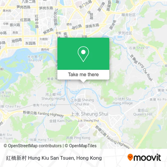 紅橋新村 Hung Kiu San Tsuen地圖