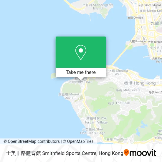 士美非路體育館 Smithfield Sports Centre map