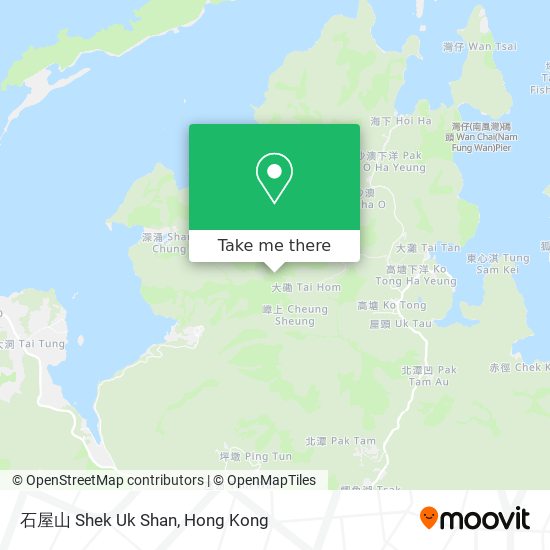 石屋山 Shek Uk Shan map
