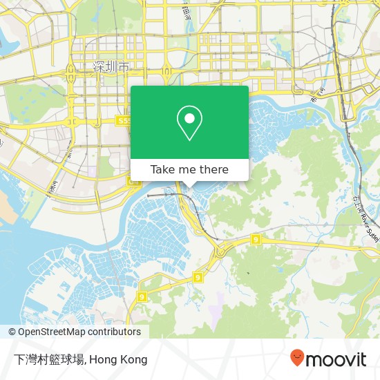 下灣村籃球場 map