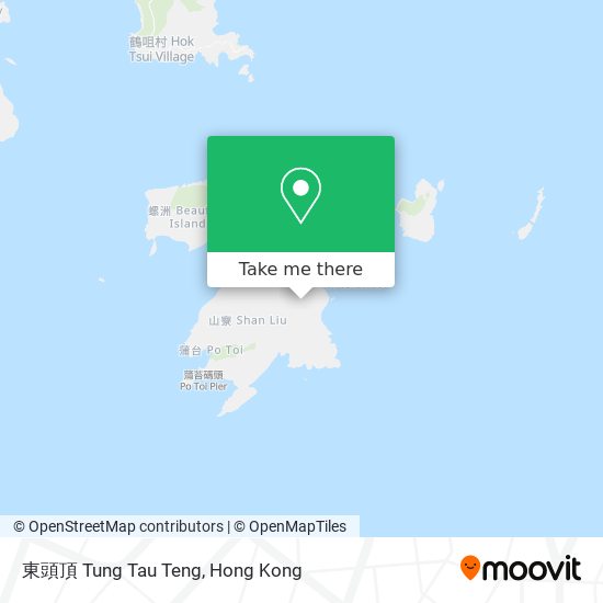 東頭頂 Tung Tau Teng map