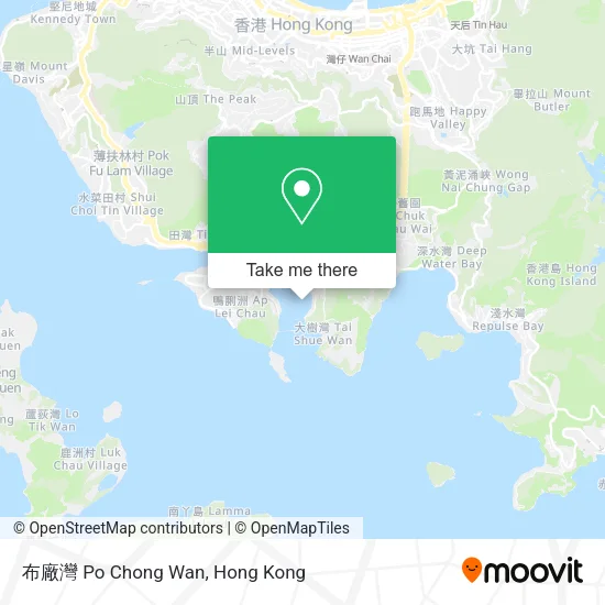 布廠灣 Po Chong Wan地圖