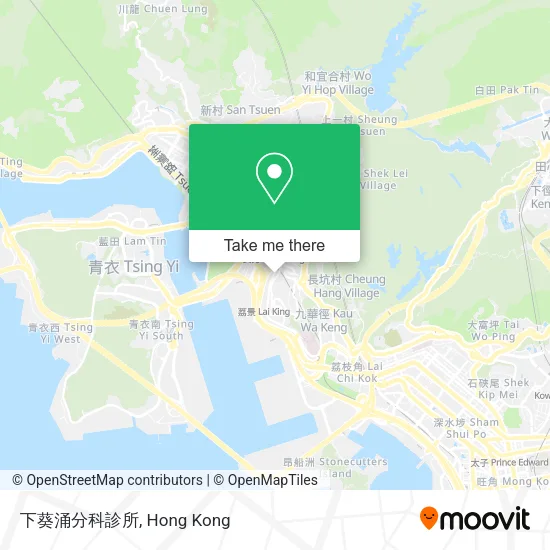 下葵涌分科診所 map