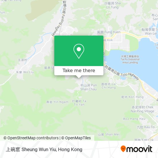 上碗窰 Sheung Wun Yiu map