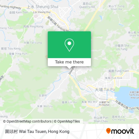 圍頭村 Wai Tau Tsuen map