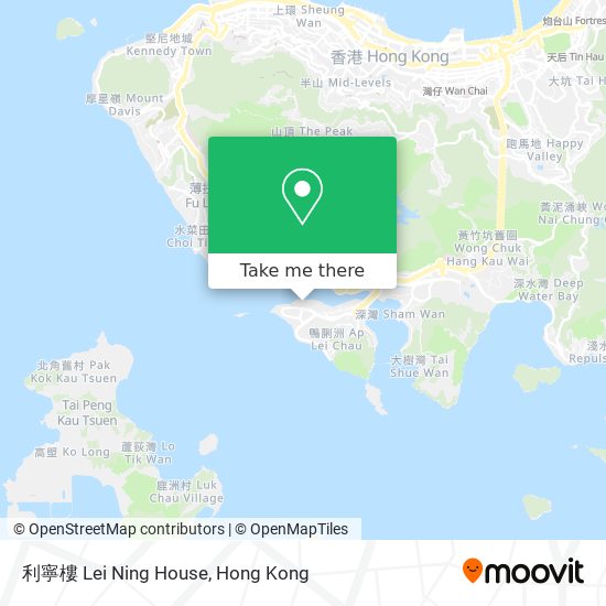 利寧樓 Lei Ning House map