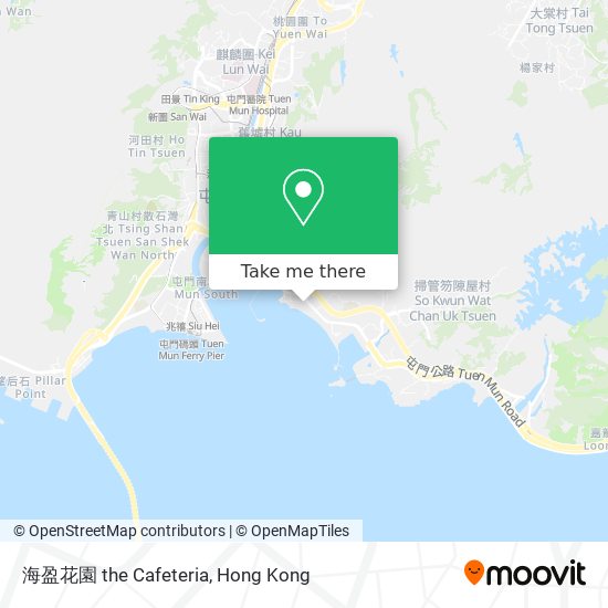 海盈花園 the Cafeteria map