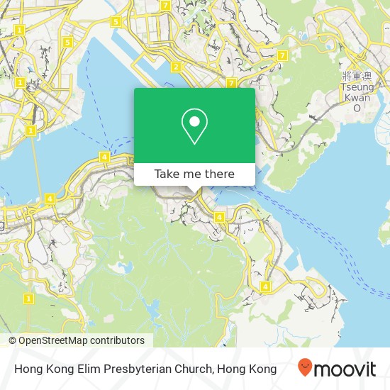 Hong Kong Elim Presbyterian Church map