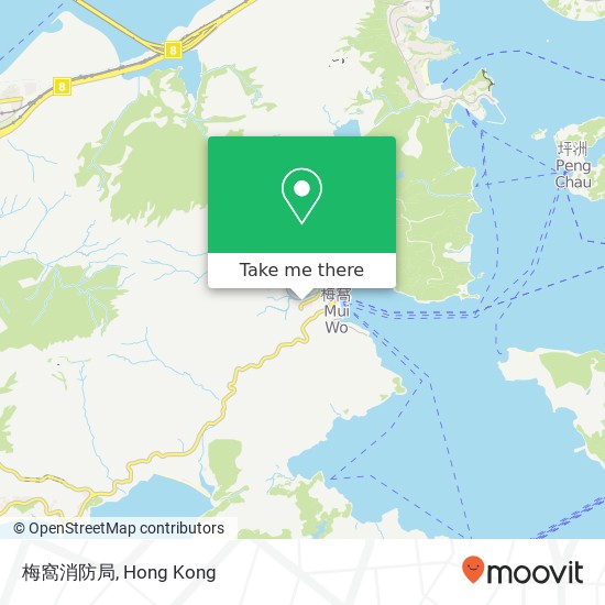 梅窩消防局 map