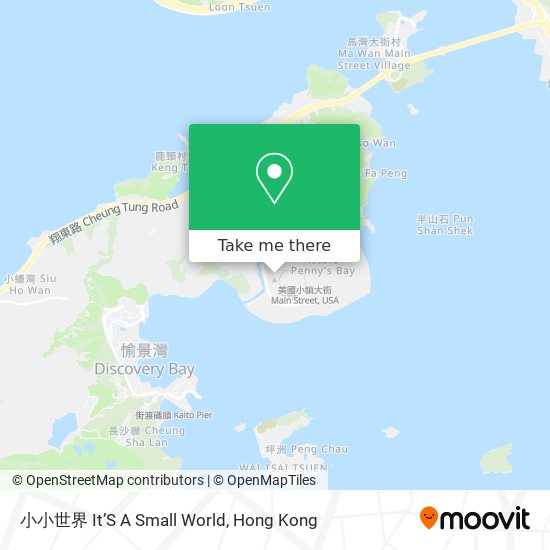 小小世界 It’S A Small World map