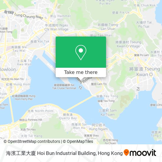 海濱工業大廈 Hoi Bun Industrial Building map