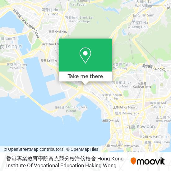 香港專業教育學院黃克競分校海傍校舍 Hong Kong Institute Of Vocational Education Haking Wong Waterfront Annex map