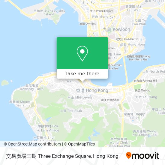 交易廣場三期 Three Exchange Square map