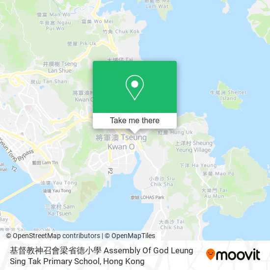 基督教神召會梁省德小學 Assembly Of God Leung Sing Tak Primary School map