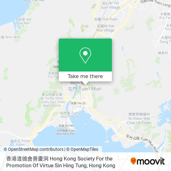 香港道德會善慶洞 Hong Kong Society For the Promotion Of Virtue Sin Hing Tung map