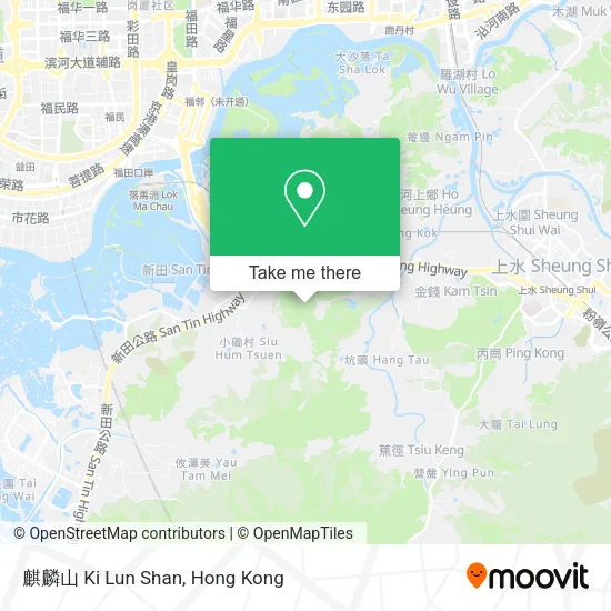 麒麟山 Ki Lun Shan地圖