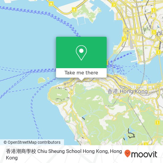 香港潮商學校 Chiu Sheung School Hong Kong map