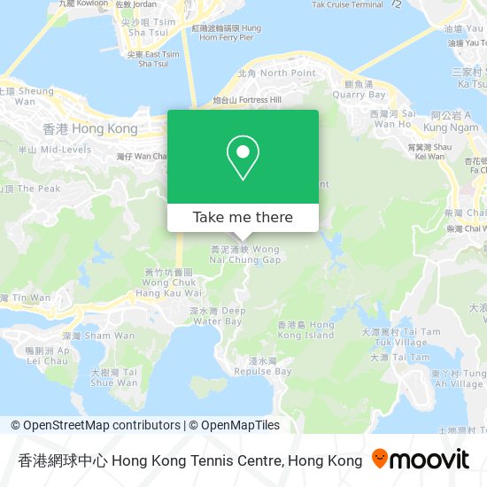 香港網球中心 Hong Kong Tennis Centre map