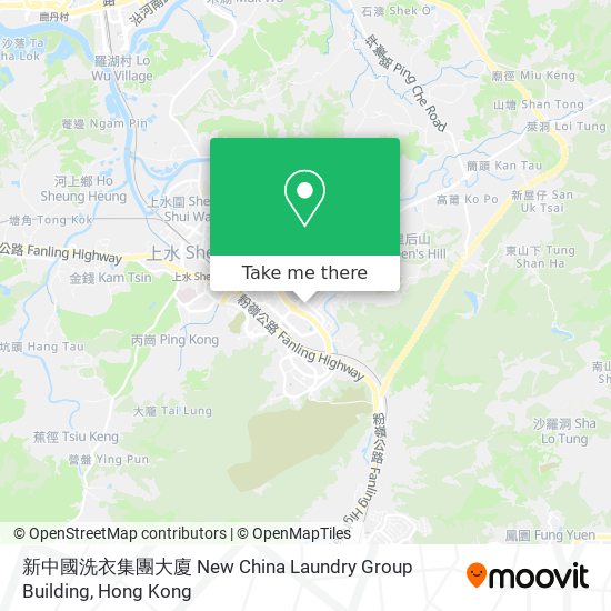 新中國洗衣集團大廈 New China Laundry Group Building map