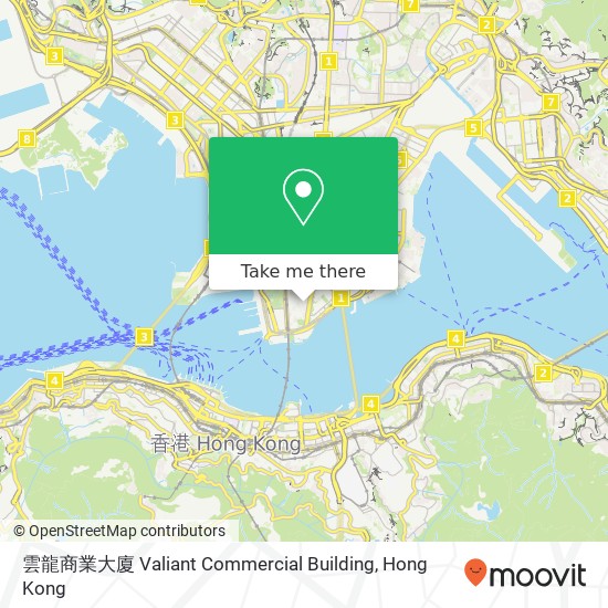 雲龍商業大廈 Valiant Commercial Building map