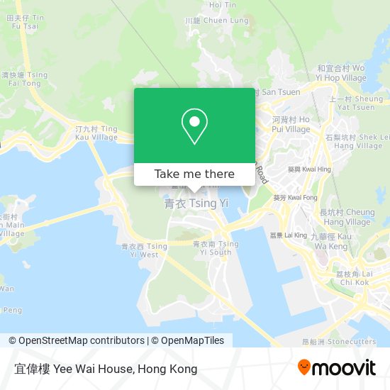 宜偉樓 Yee Wai House map