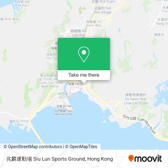 兆麟運動場 Siu Lun Sports Ground地圖