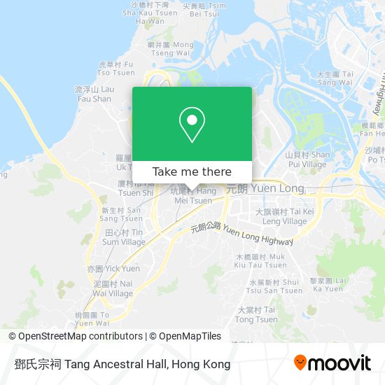 鄧氏宗祠 Tang Ancestral Hall map