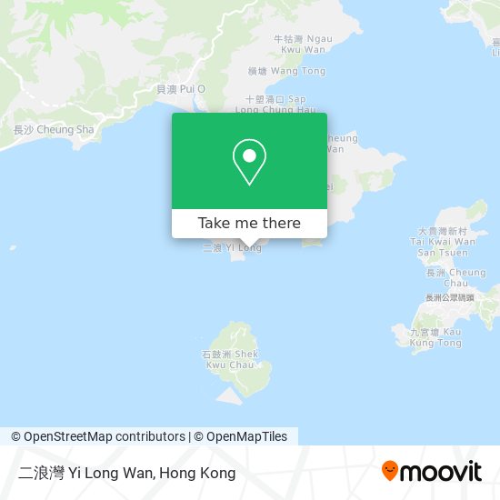 二浪灣 Yi Long Wan map