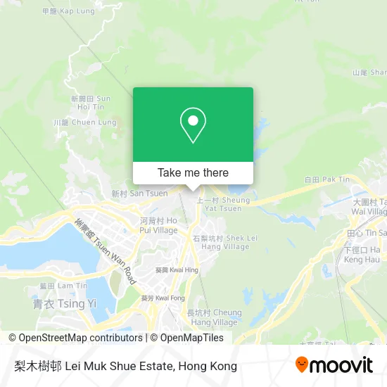 梨木樹邨 Lei Muk Shue Estate地圖