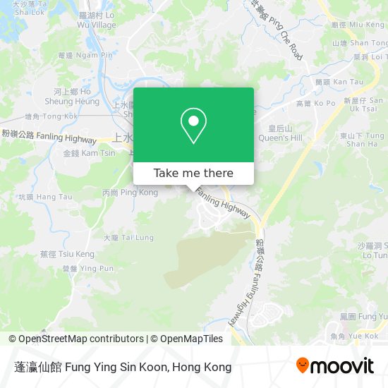 蓬瀛仙館 Fung Ying Sin Koon map