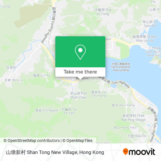 山塘新村 Shan Tong New Village map