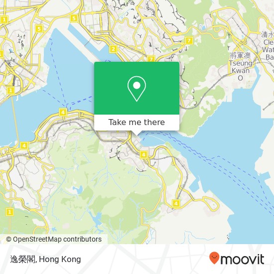 逸榮閣 map