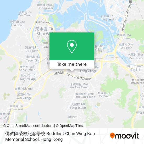 佛教陳榮根紀念學校 Buddhist Chan Wing Kan Memorial School map