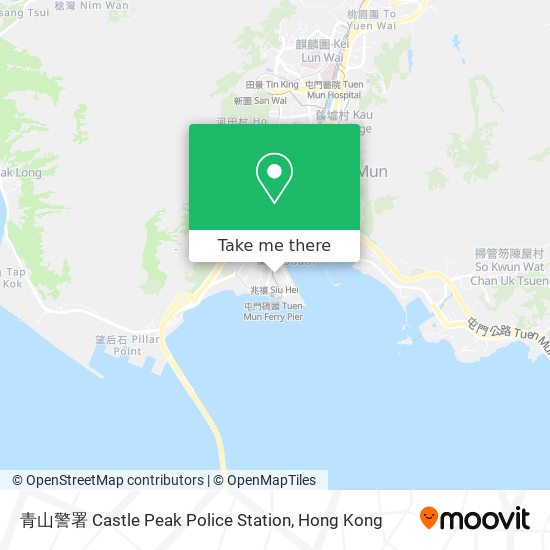 青山警署 Castle Peak Police Station map