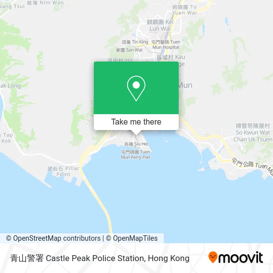 青山警署 Castle Peak Police Station map