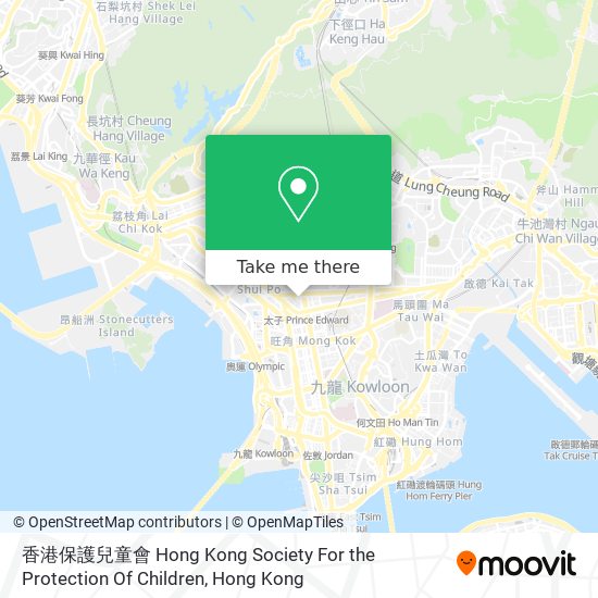 香港保護兒童會 Hong Kong Society For the Protection Of Children map