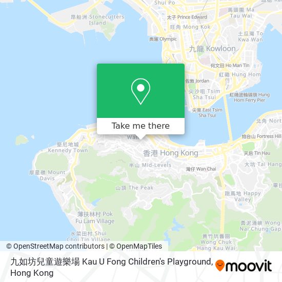 九如坊兒童遊樂場 Kau U Fong Children's Playground map