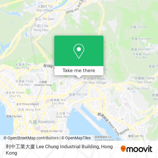 利中工業大廈 Lee Chung Industrial Building map