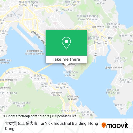 大益貨倉工業大廈 Tai Yick Industrial Building map