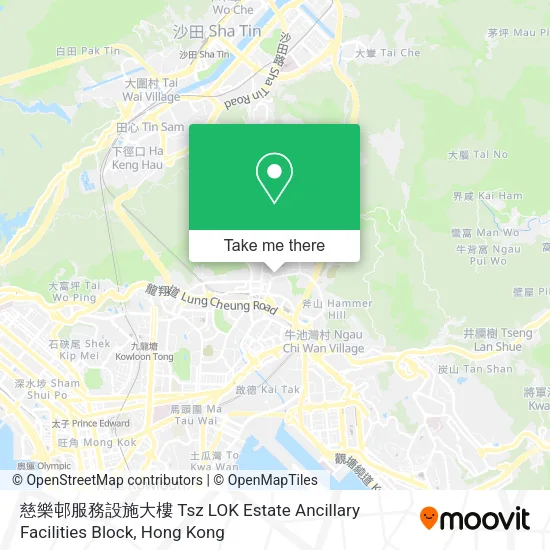 慈樂邨服務設施大樓 Tsz LOK Estate Ancillary Facilities Block地圖