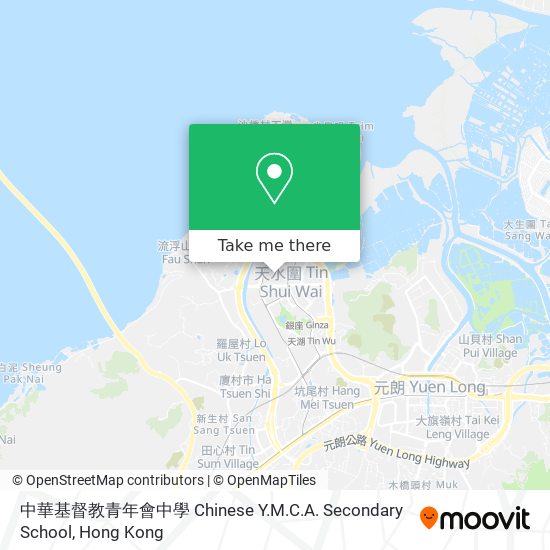 中華基督教青年會中學 Chinese Y.M.C.A. Secondary School map