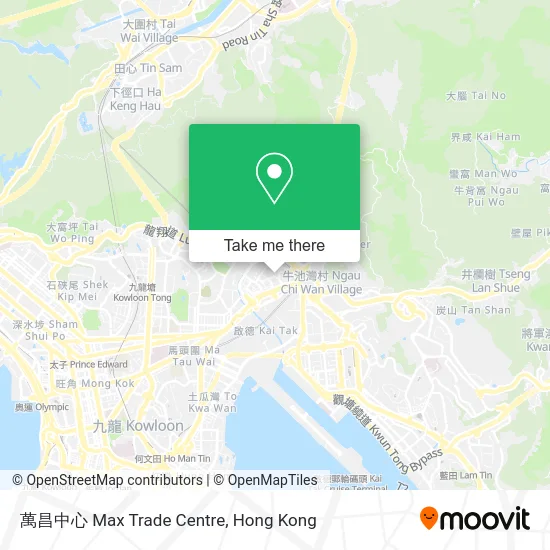 萬昌中心 Max Trade Centre map