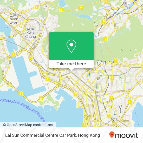 Lai Sun Commercial Centre Car Park map