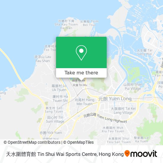 天水圍體育館 Tin Shui Wai Sports Centre map