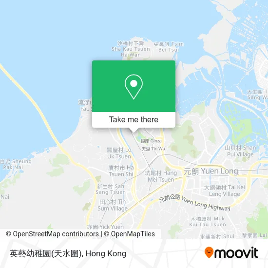 英藝幼稚園(天水圍)地圖