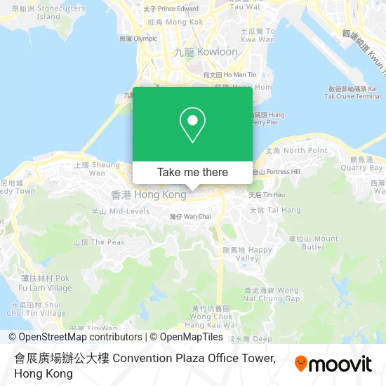 會展廣場辦公大樓 Convention Plaza Office Tower地圖