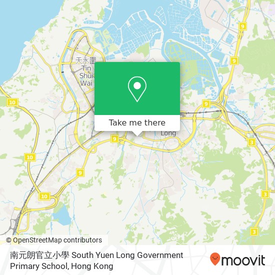南元朗官立小學 South Yuen Long Government Primary School map