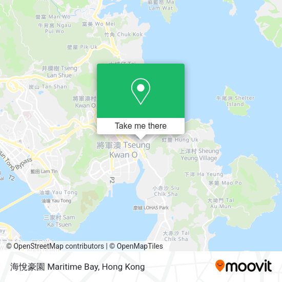 海悅豪園 Maritime Bay map