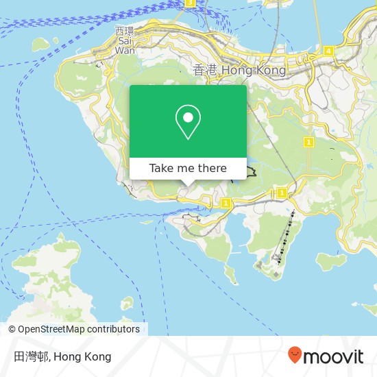田灣邨 map